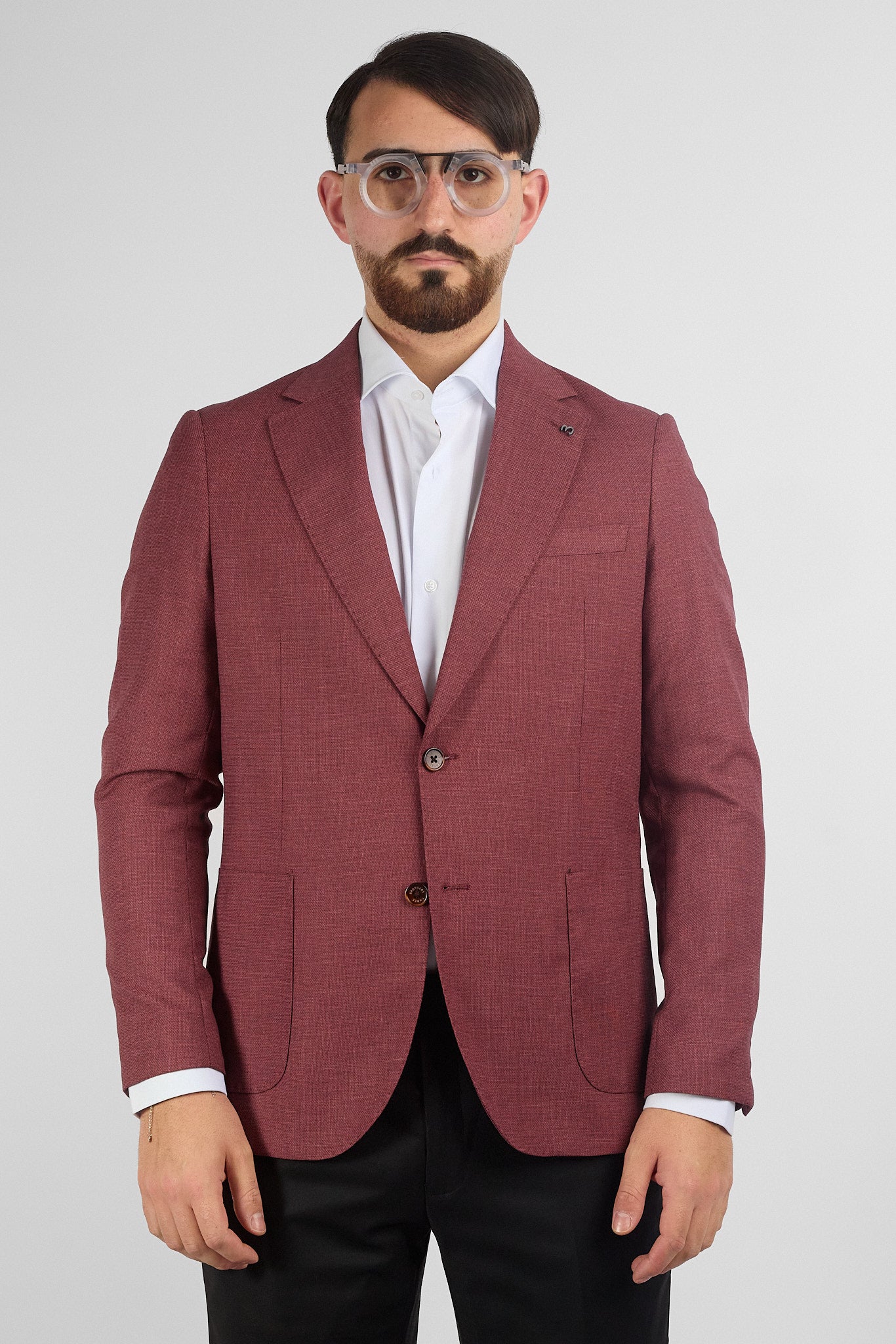 Giacca Lavorata Bring | Bordeaux