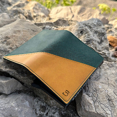 Green & Yellow cardholder