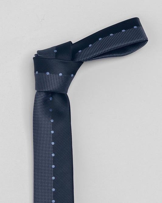 Cravattino Blu | fila di Poua centrale Celeste