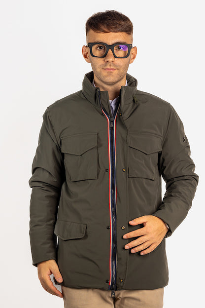 Field Jacket Idrorepellente | Verde