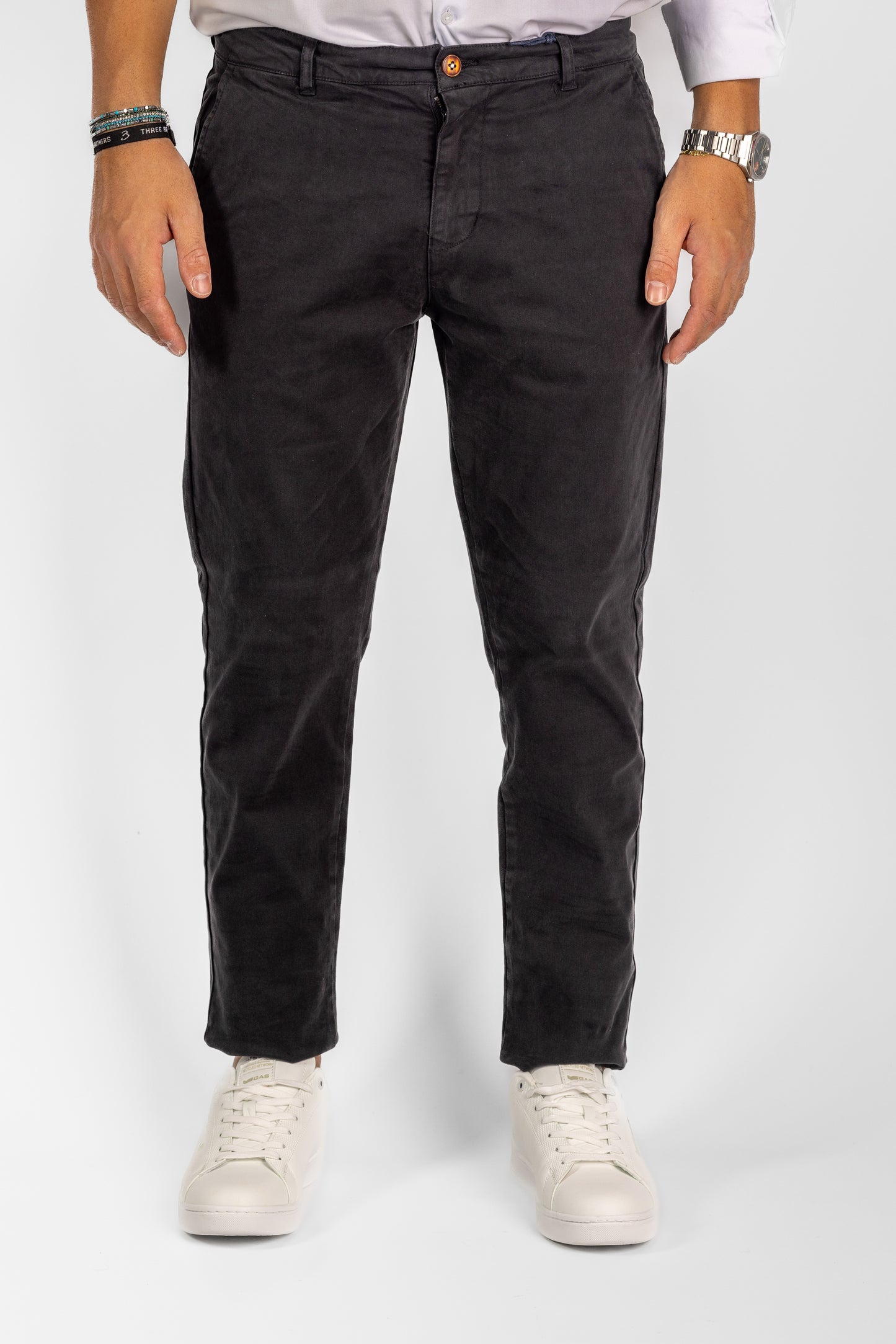 Pantalón Básico Semi Slim <tc>"€20 de descuento en el segundo"</tc> | 3302 Gris Oscuro