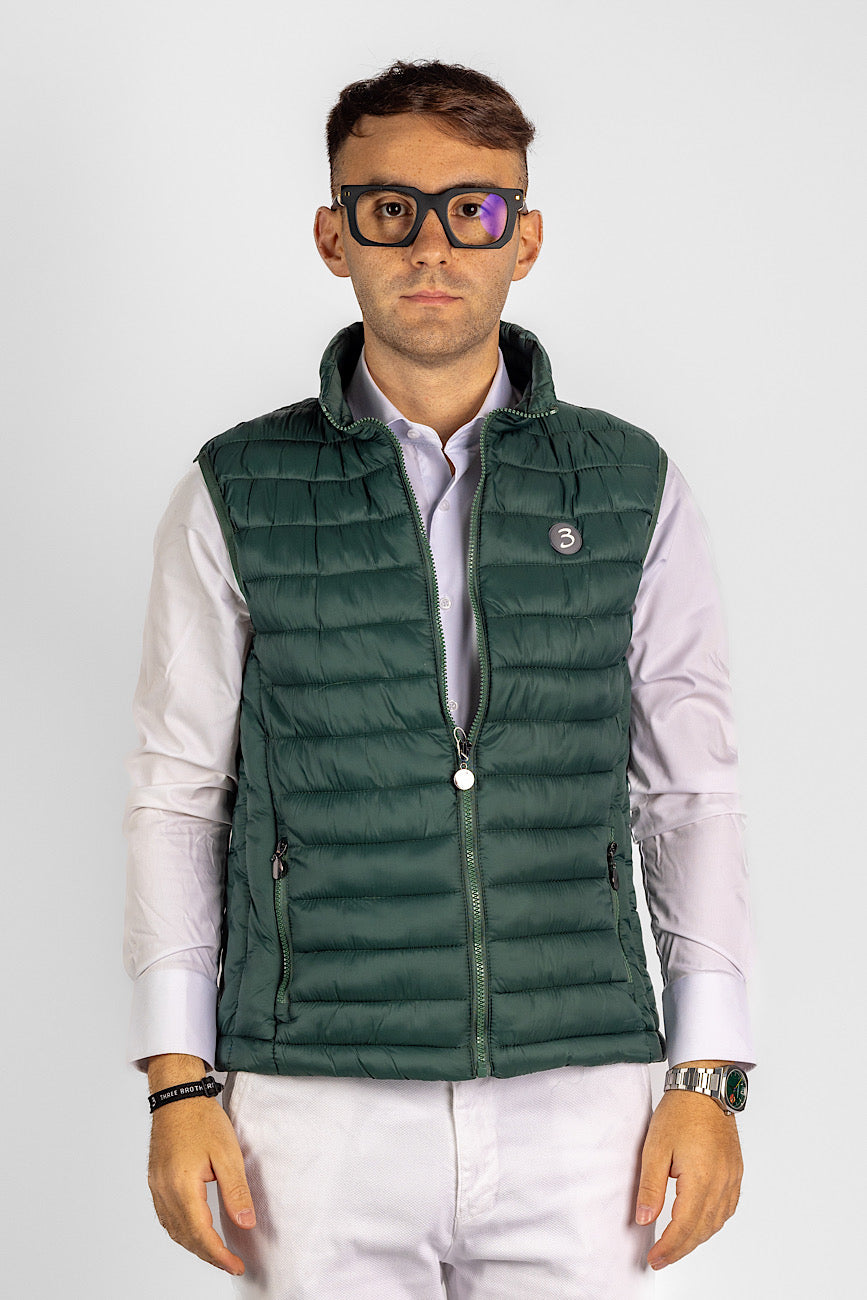 Gilet 100 Grammi | 2 per €40 | Verde Bottiglia