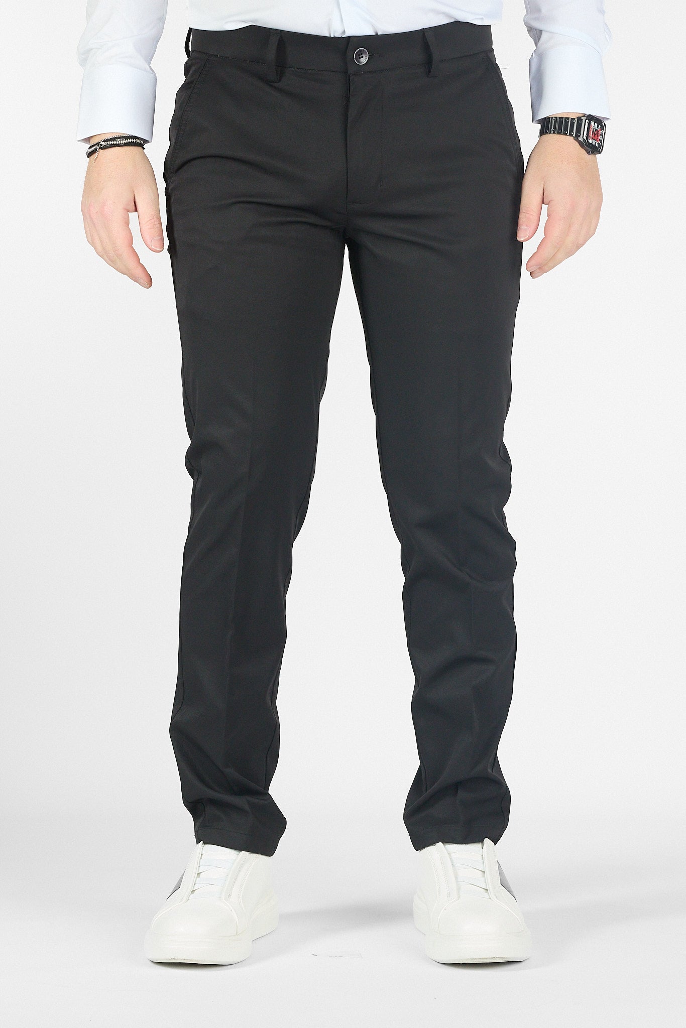 Pantalone Capri Active No Stiro NS07 | 2 per €60 | Nero