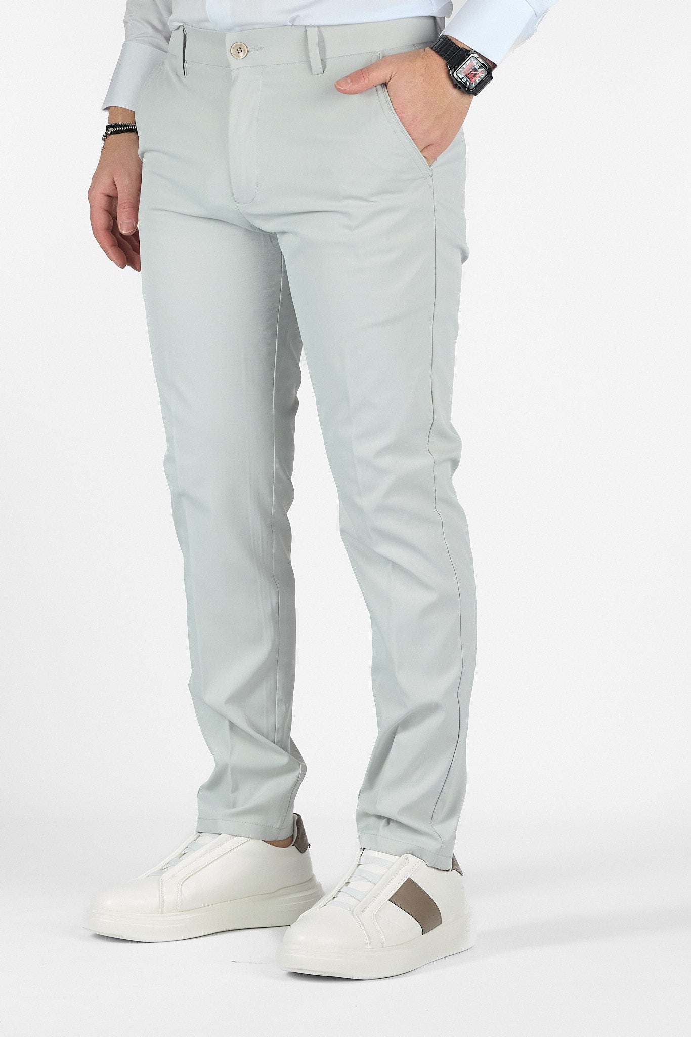 Pantalone Capri Active No Stiro NS07 | 2 per €60 | Perla