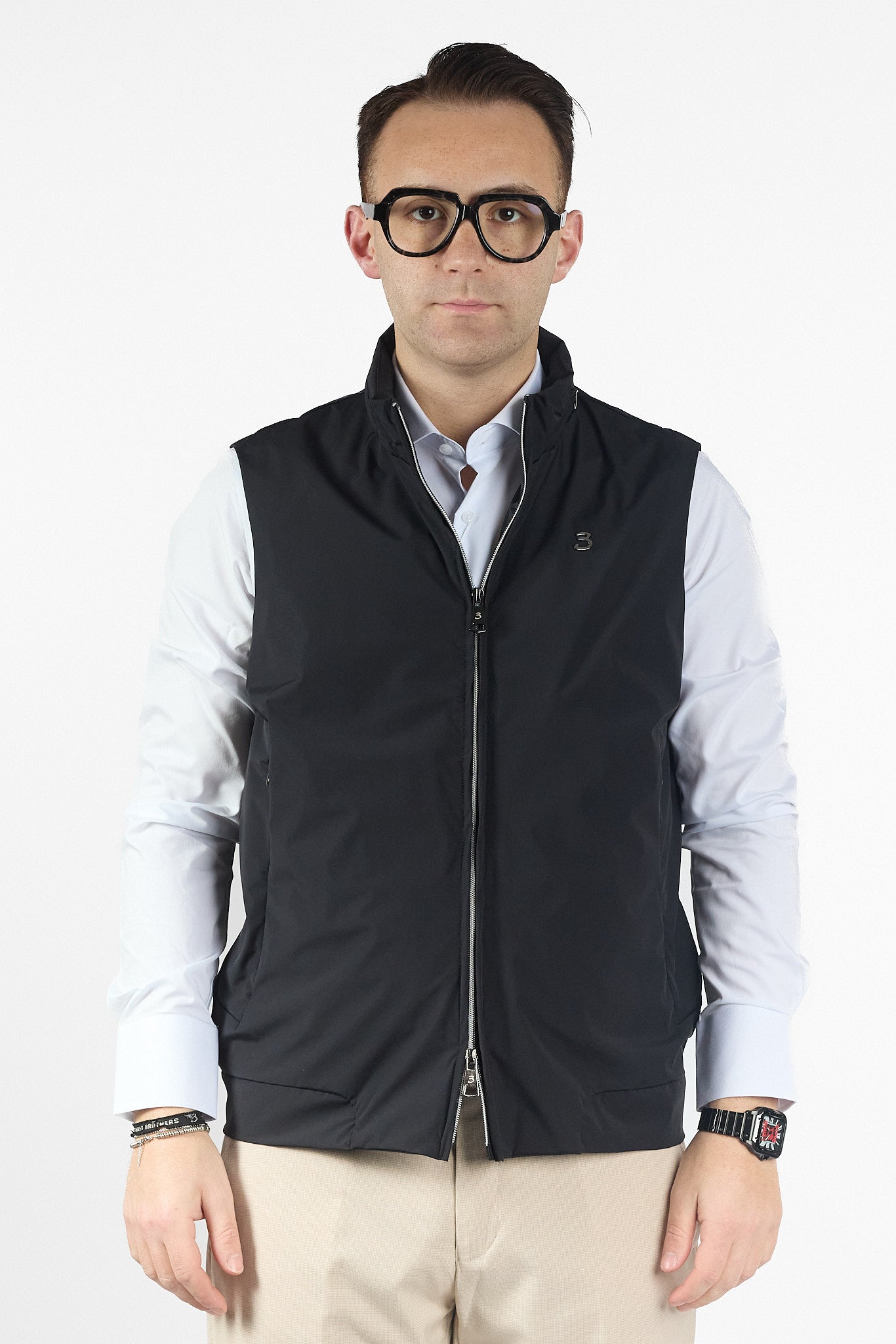 Gilet Active No Stiro e Idrorepellente 2934 | 2 per €60 | Nero