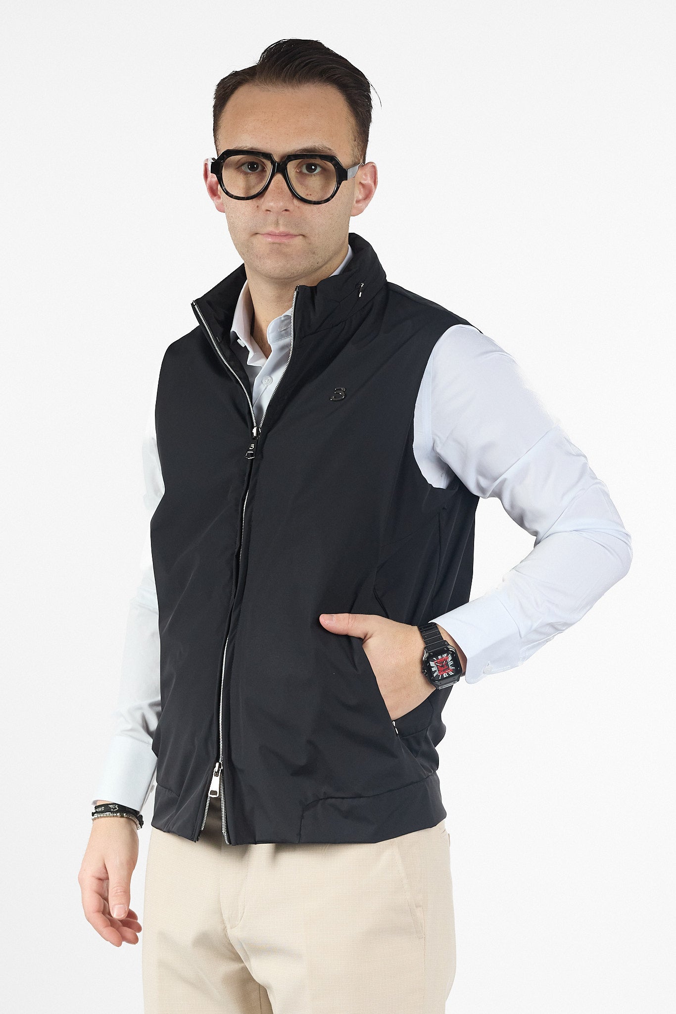 Gilet Active No Stiro e Idrorepellente 2934 | 2 per €60 | Nero