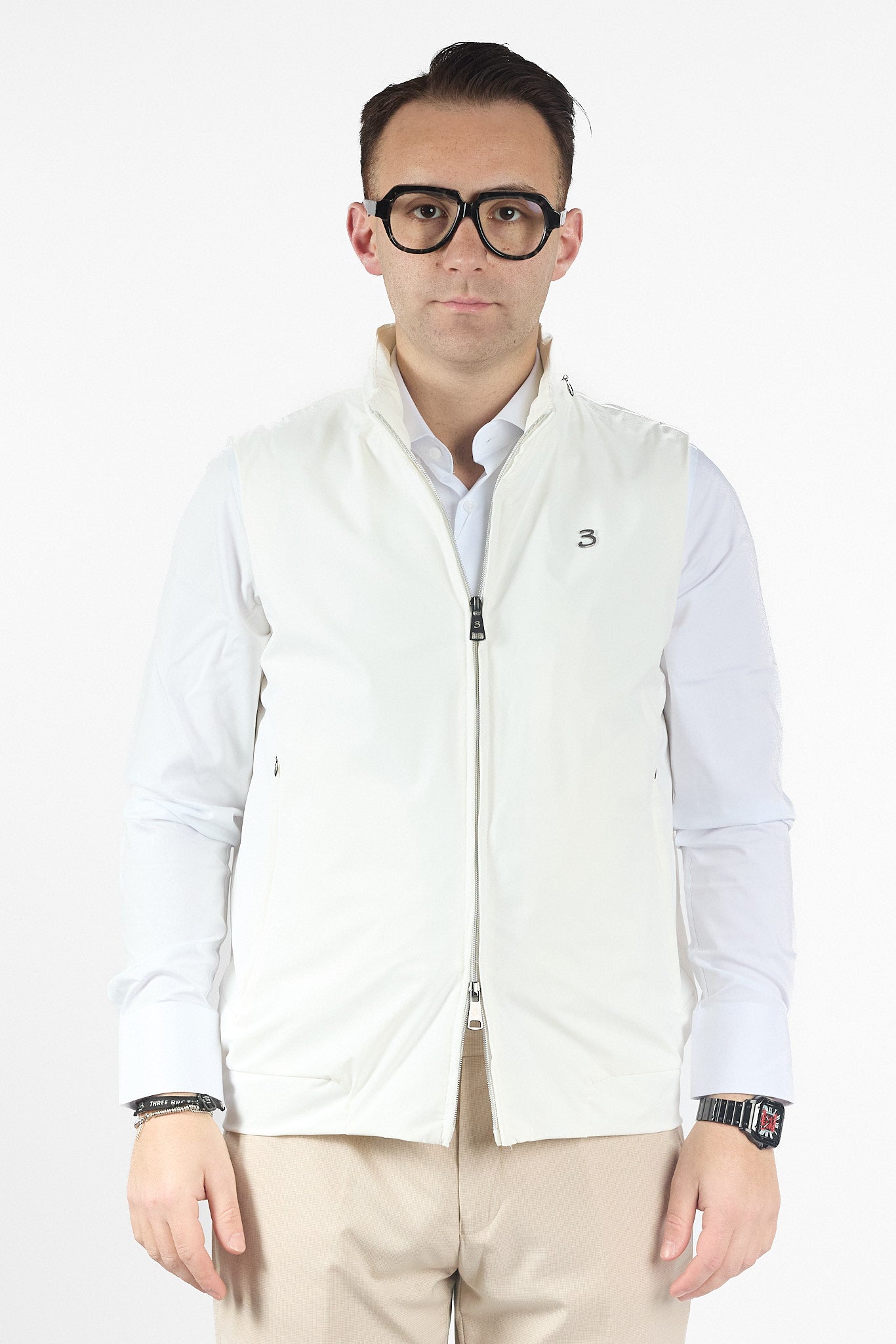 Gilet Active No Stiro e Idrorepellente 2934 | 2 per €60 | Bianco