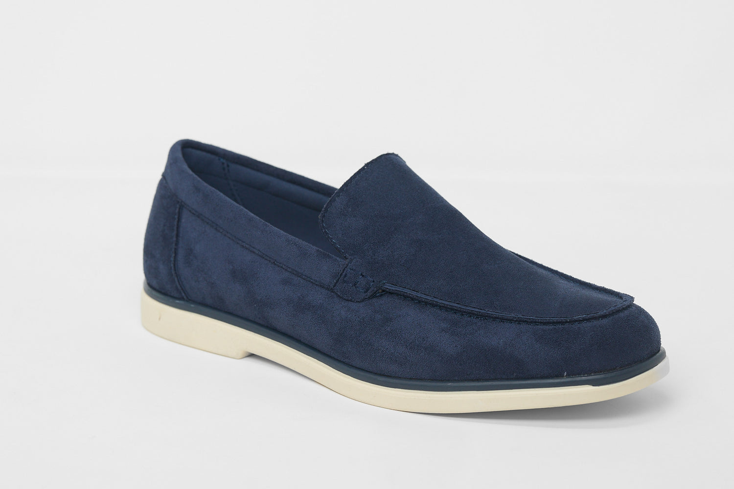 Mocassino Effetto Camoscio 110 | Blu