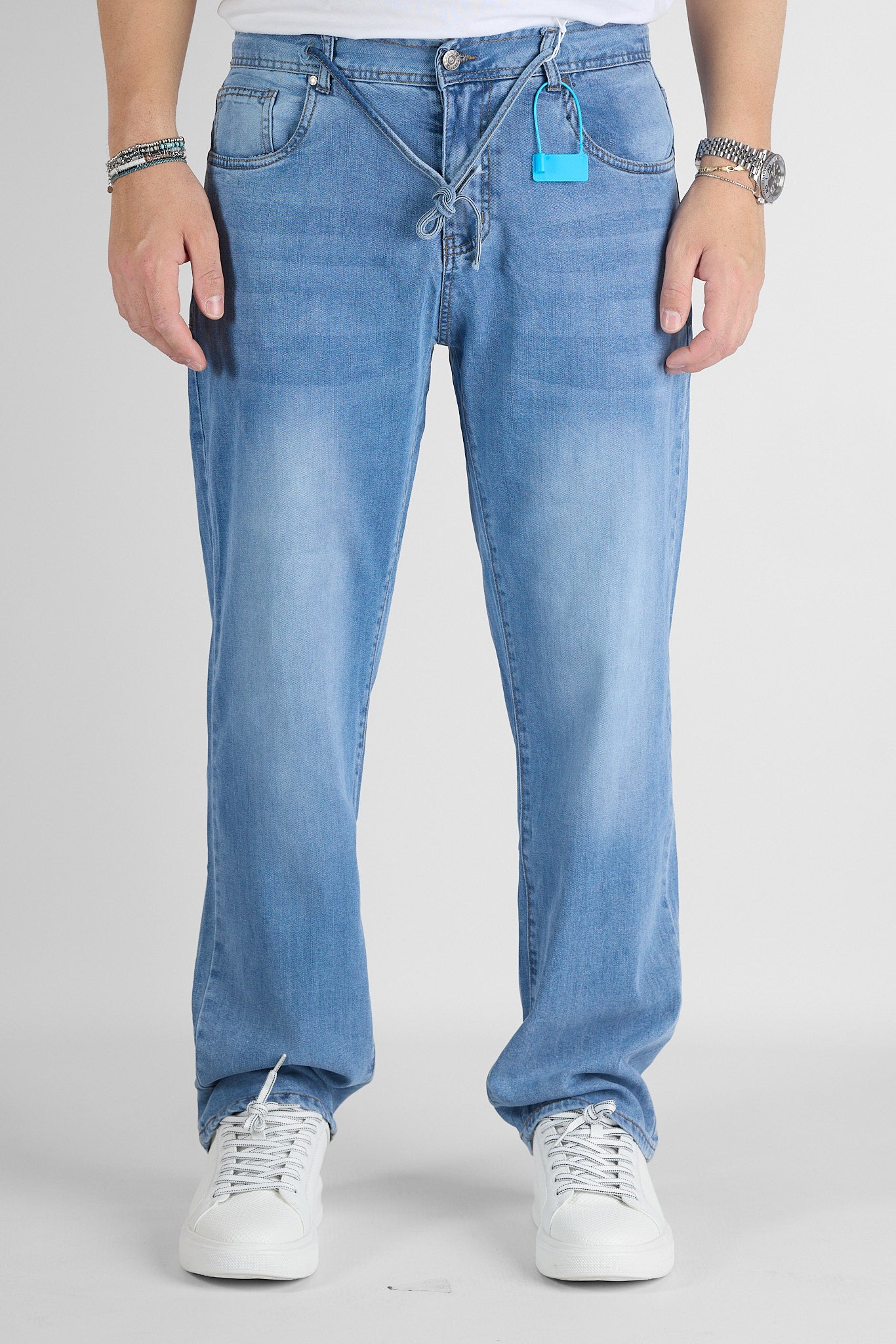 Jeans Basic Baggy con Coulisse | 2 per €50 | 0331