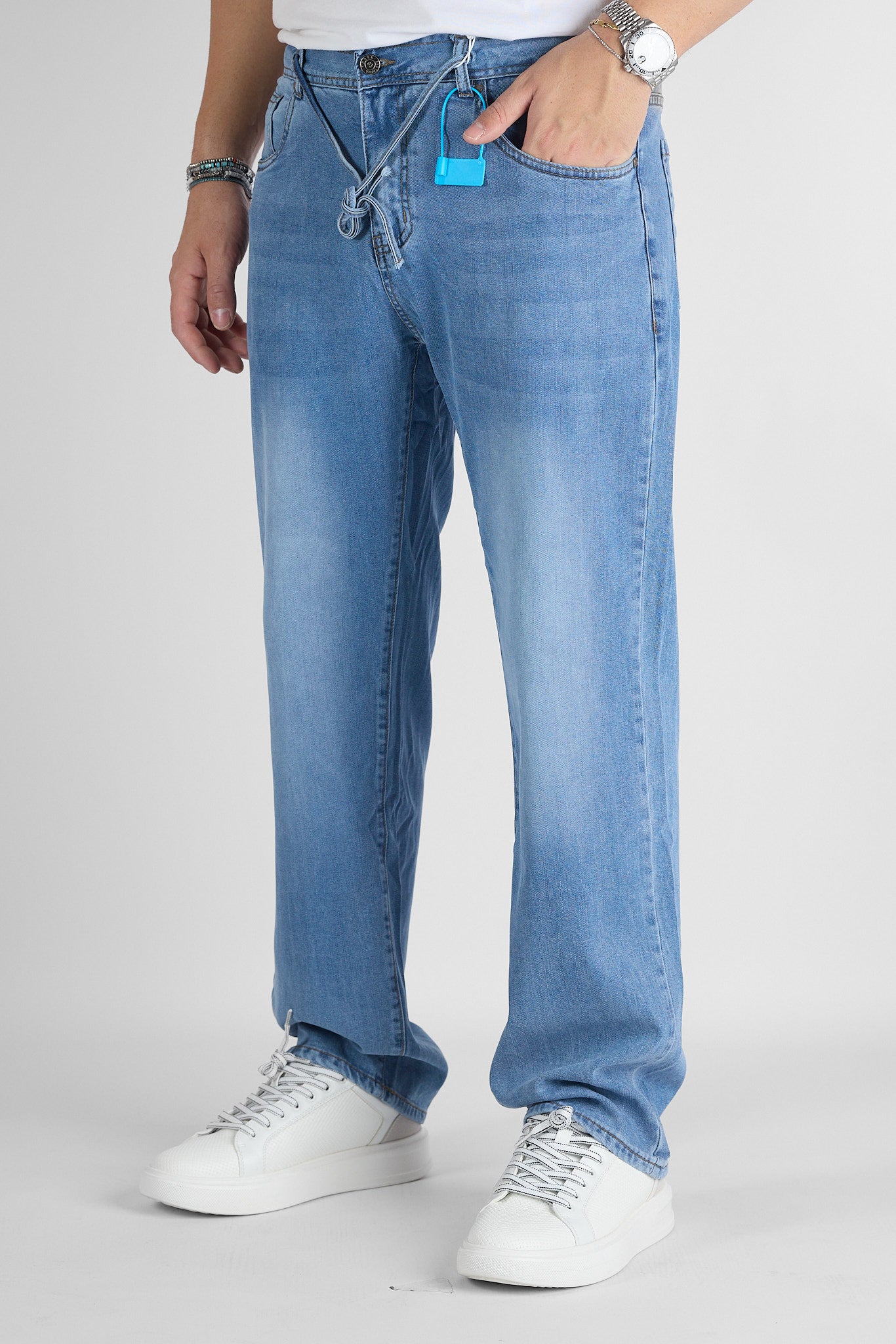 Jeans Basic Baggy con Coulisse | 2 per €50 | 0331