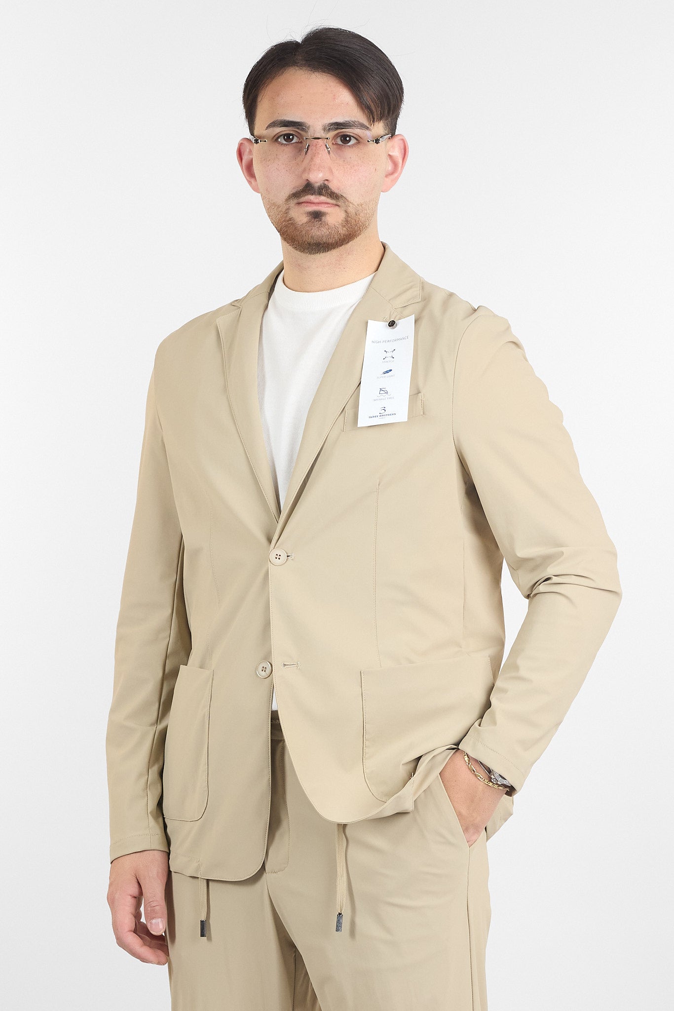 Abito Active No Stiro Sfoderato | Beige