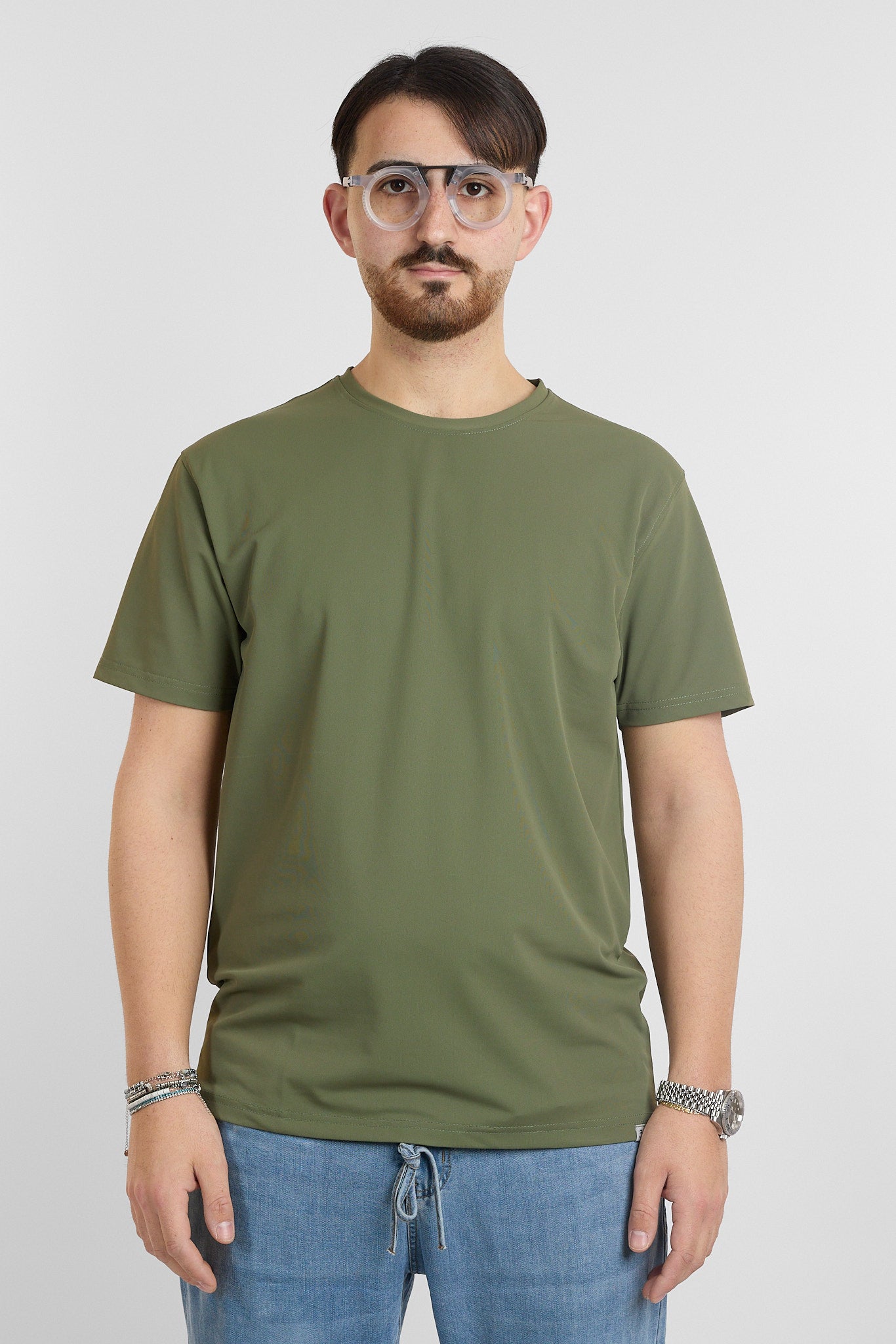 T-Shirt Mezza Manica Active No Stiro | 2 per €40 | Verde