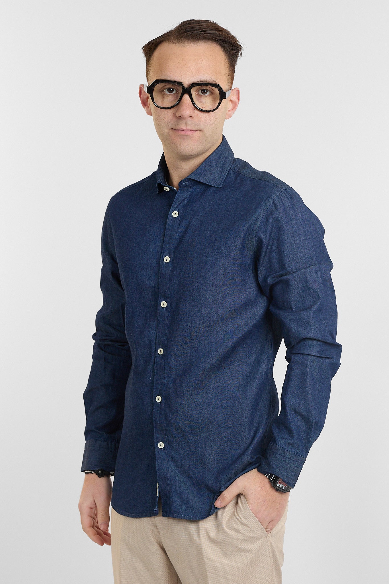 Camicia Denim Lavaggio Zero Slim | Jeans