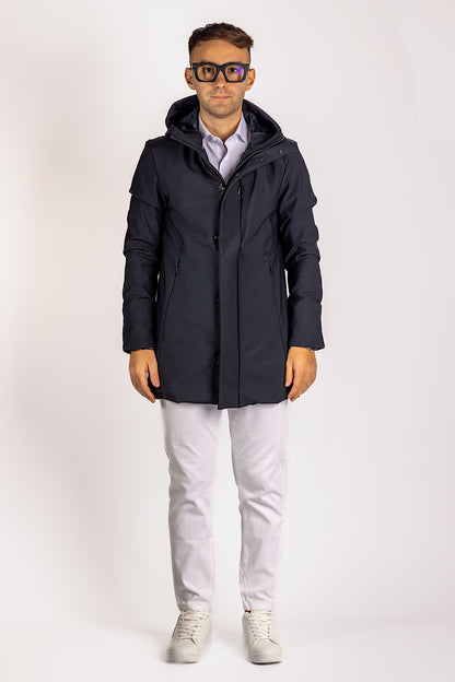 Parka Tessuto RRD Impermeabile | Taglie Extra | Blu