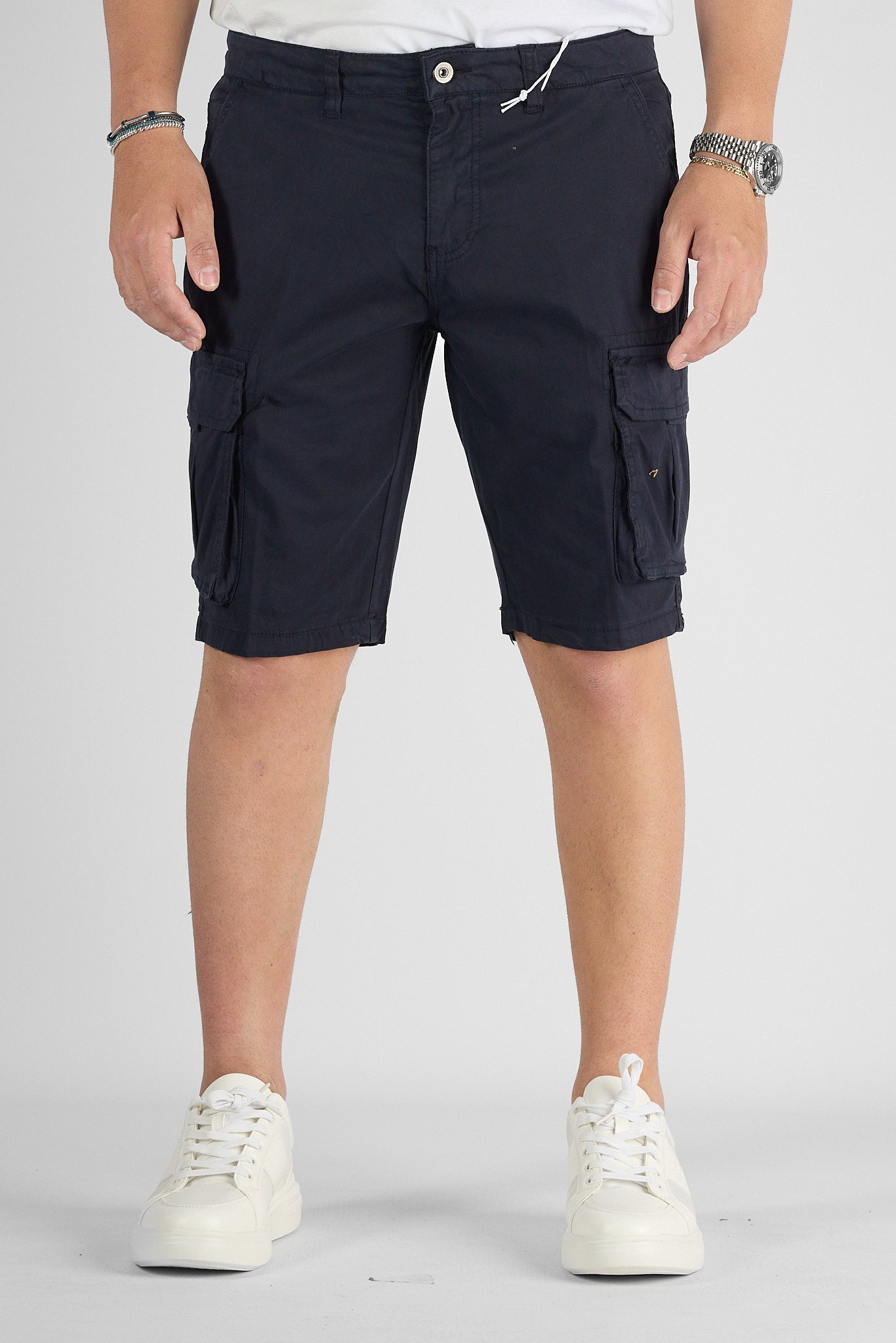 Bermuda Cargo con Tasche Laterali | 2 per €40 | Blu