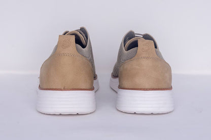 Derby de lona | Beige