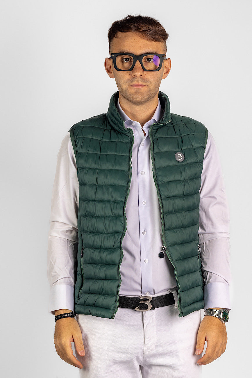 Gilet 100 Grammi | 2 per €40 | Verde Bottiglia