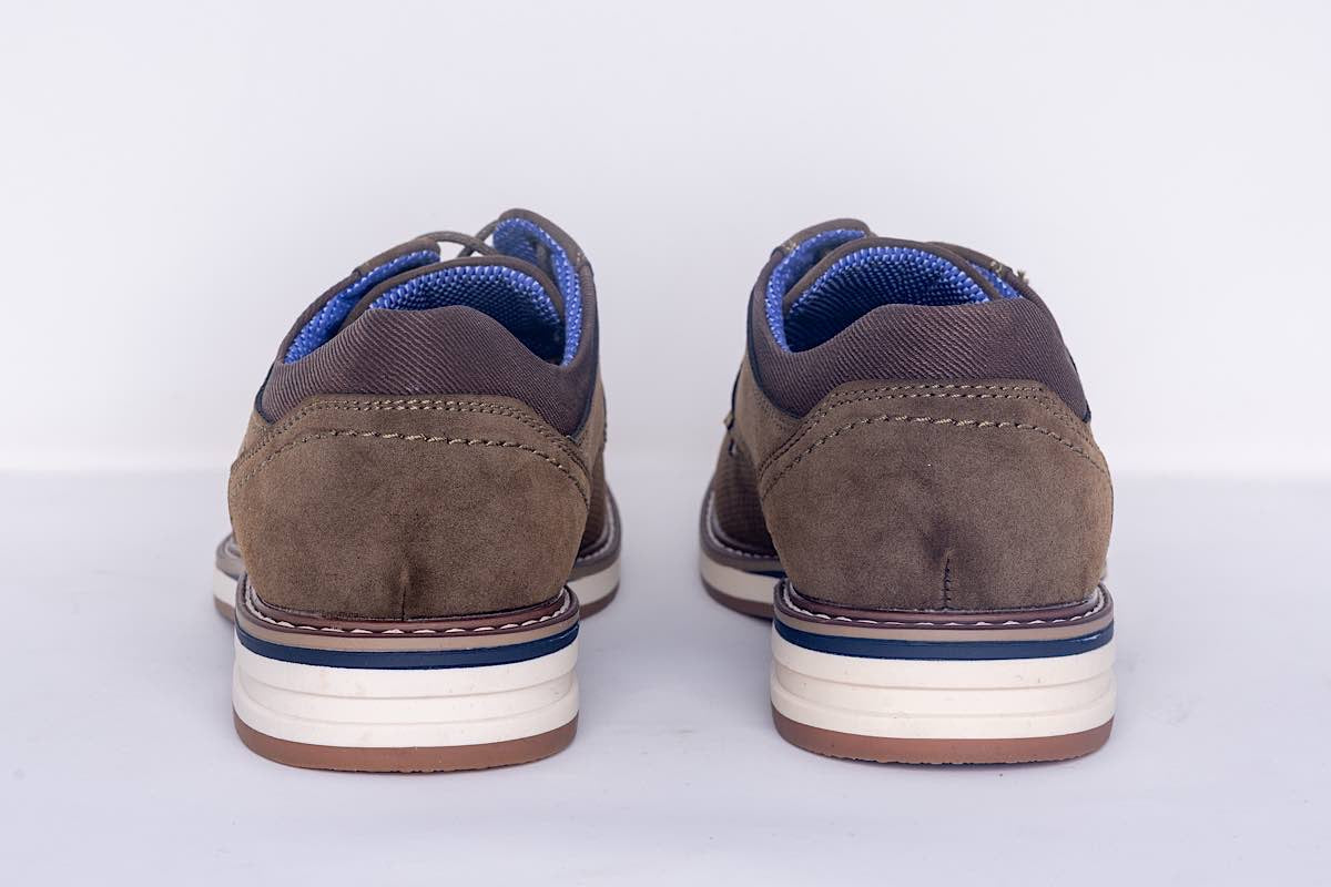 Derby Suede Shoe | Moro's Head