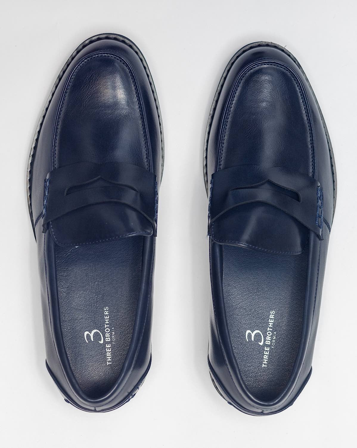 Moccasin Dress Shoe | Blue