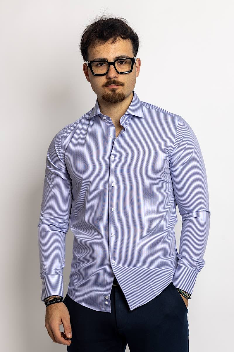 Camicia no stiro, camicia stiro facile, camicia da abito, camicia in cotone leggero. Slim fit, modello aderente, camicia elasticizzata. saldi, prezzi bassi, amazon, asos, zalando. camicia di seta, camicia di lino, camicia di qualità, azzurro, rosa antico, rosa forte, rossa, bianca, nera, blu scuro, celest, grigio perla, azzurro, beige, oro crema. Camicie hugo boss, giorgio armani, ralph laurent, suitsupply, rigata, mille righe, camicia fantasia, a strisce