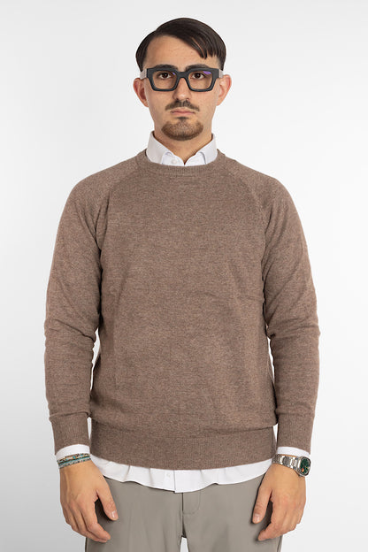 Pullover Cashmere Blend | 2 per €60 | Tortora