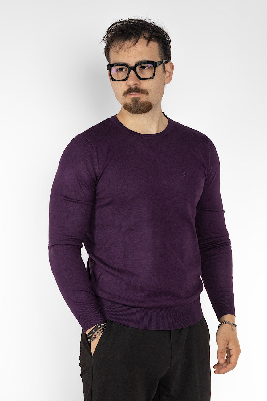 Pullover Girocollo | 2 + 1 Gratis | Viola