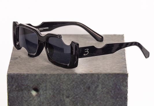 Gafas de sol con agujeros | Negro