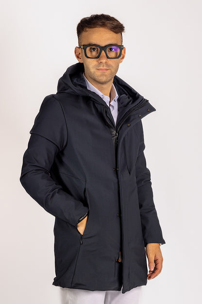 Parka Tessuto RRD Impermeabile | Blu