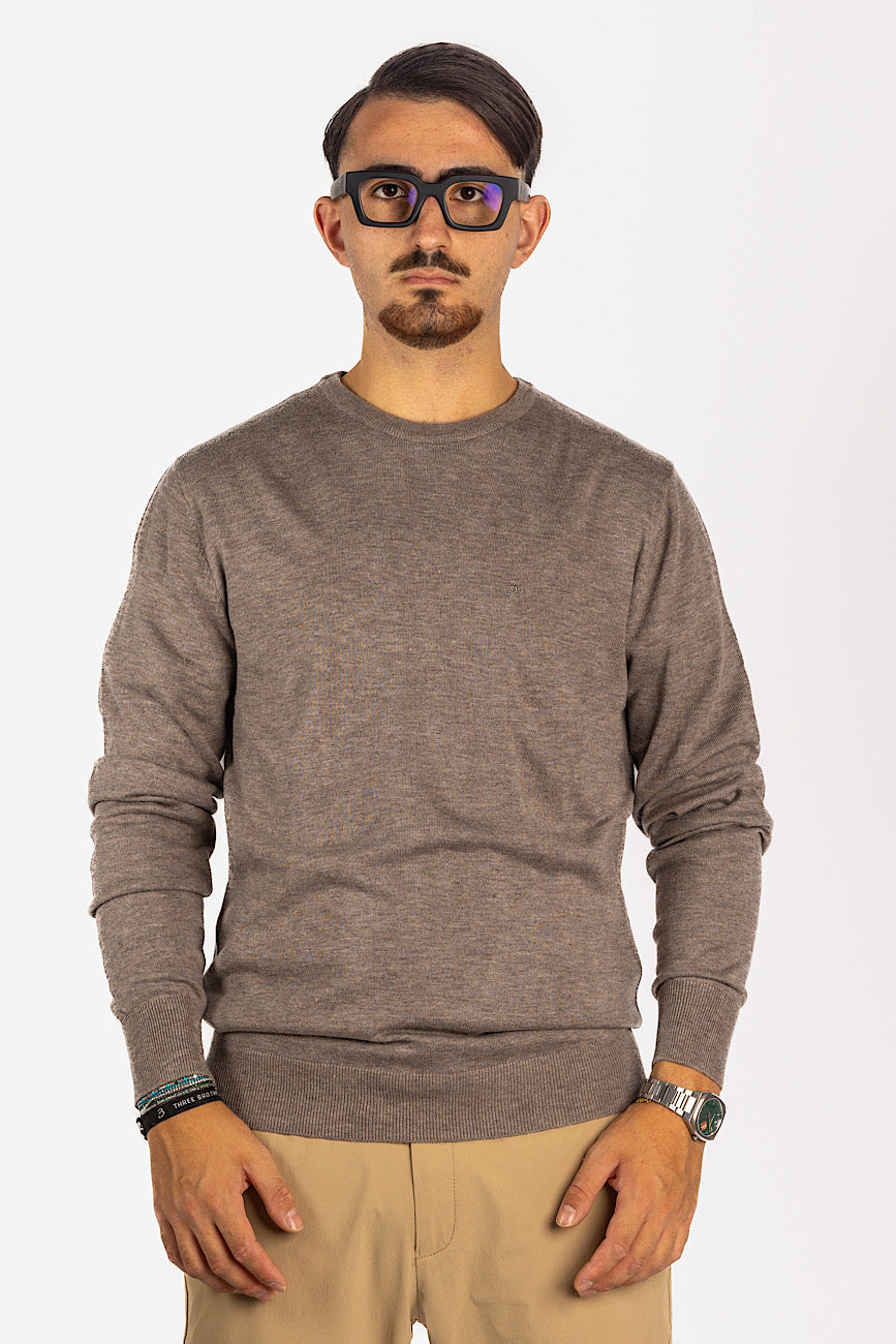 Wool Blend Crewneck Sweater | Plus Sizes | 2 for €50 | Dove Grey 33