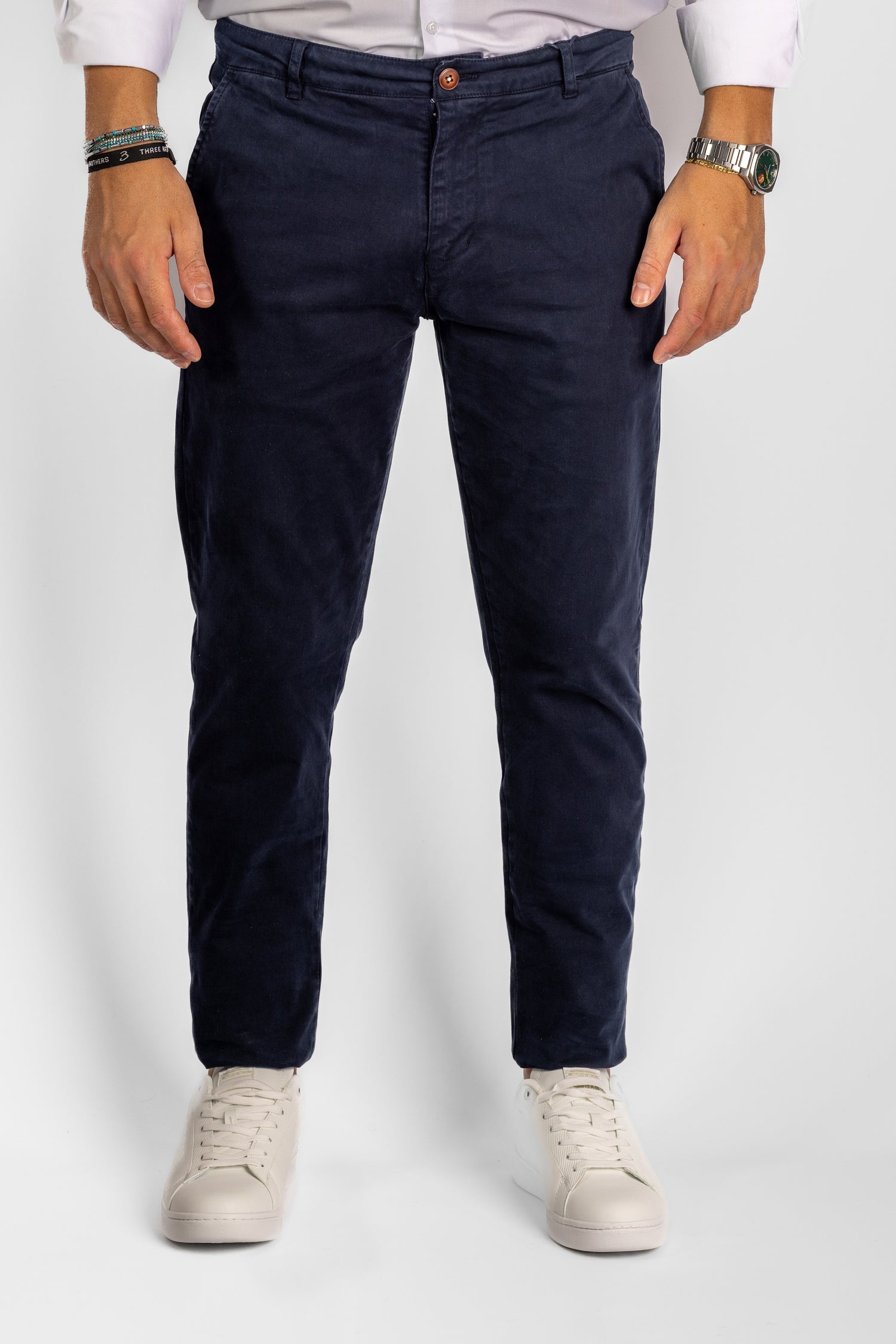 Basic Regular Soft Leg Trousers 2 for €40 | BR002 Blue