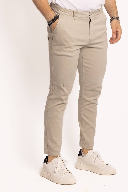 Pantalone Piquet Capri | Ghiaccio 6