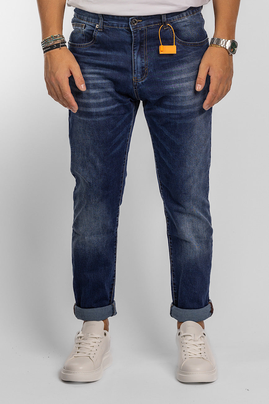 Vaqueros Básicos Lavado 8.0 Semi Slim | 0301