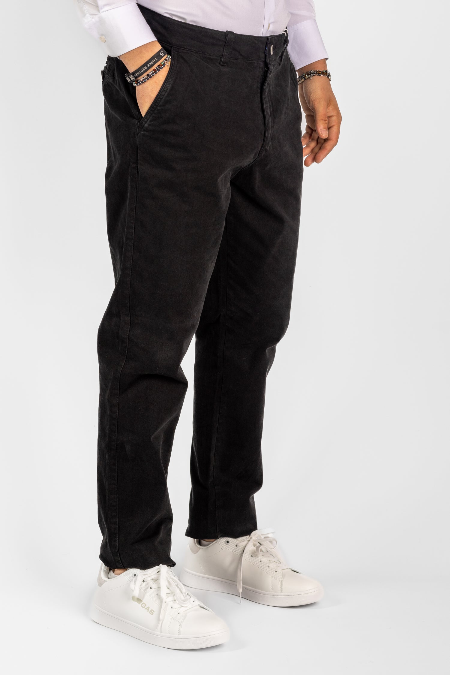 Basic Regular Soft Leg Trousers 2 for €40 | BR002 Black