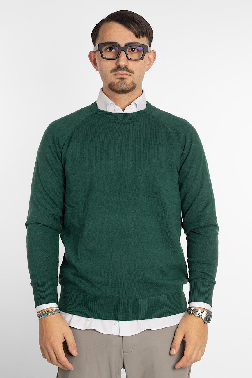 Cashmere Blend Pullover | 2 for €60 | Green