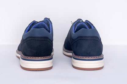 Derby Suede Shoe | Black