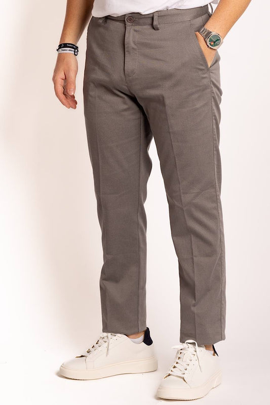 Pantalon Classique <tc>"75% de réduction sur le deuxième"</tc> | Gris tourterelle