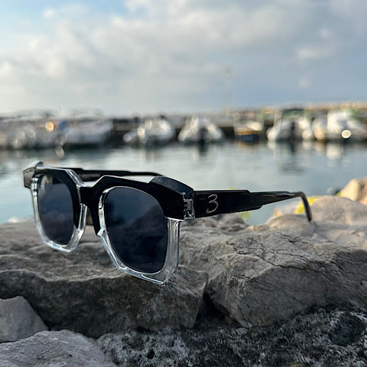 Abu Dhabi Black & White sunglasses