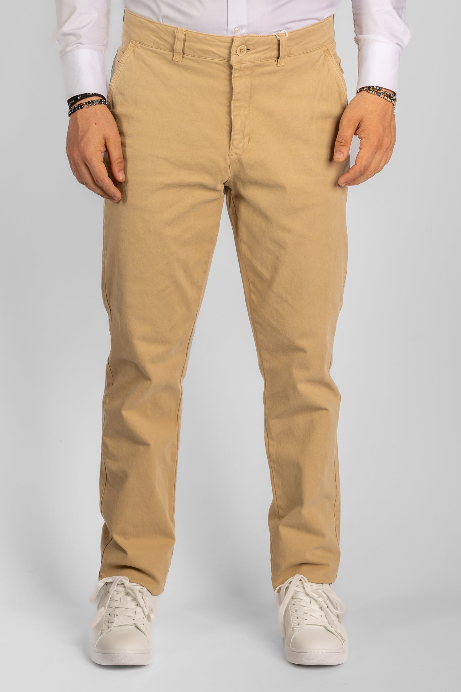 Basic Regular Soft Leg Trousers 2 for €40 | BR002 Beige