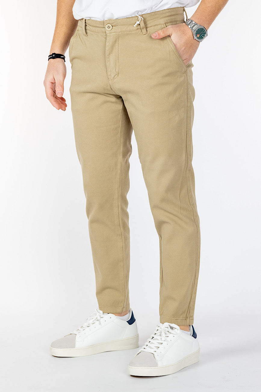 Pantalone Capri Armaturato | 2 per €40 | Beige