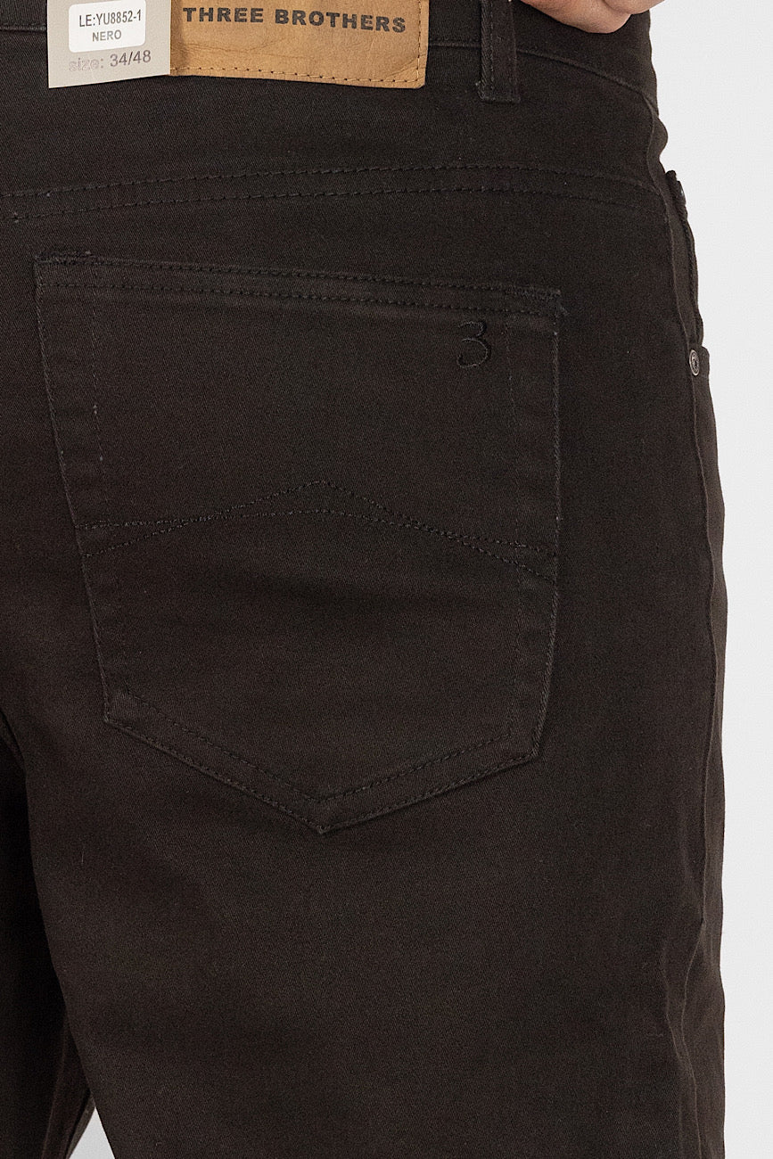 Pantalone 5 Tasche Regular | 2 per €40 | Nero