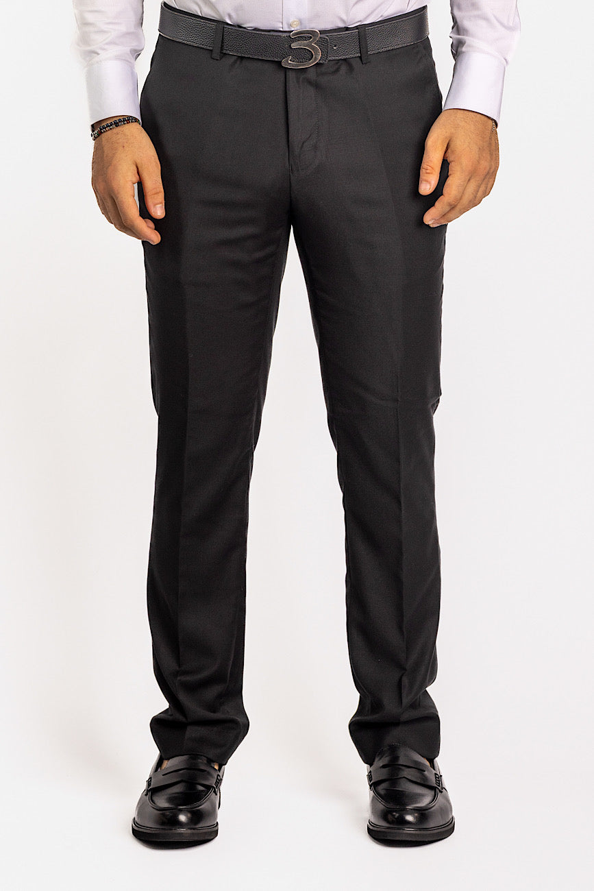 Basic Two Button Suit | Black