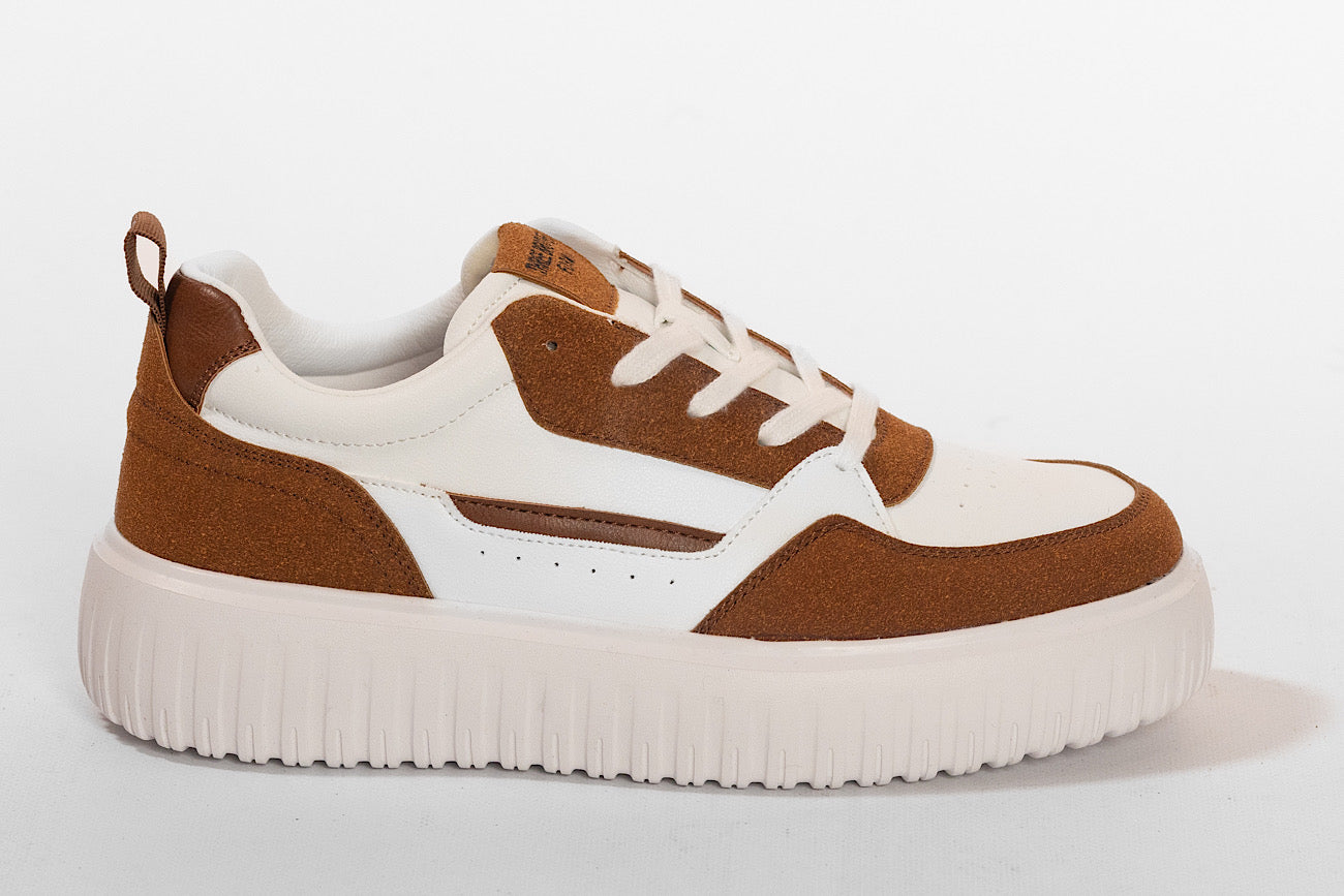 Sneaker Bianca Para Alta | Caramel