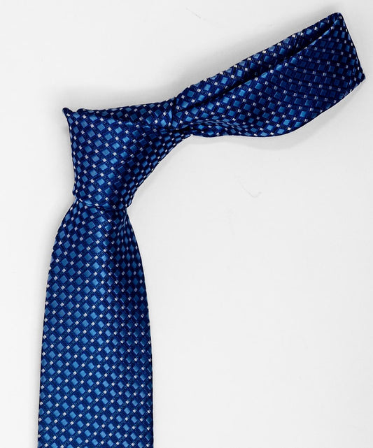 Cravatta Blu Elettrico | Fantasia Blu
