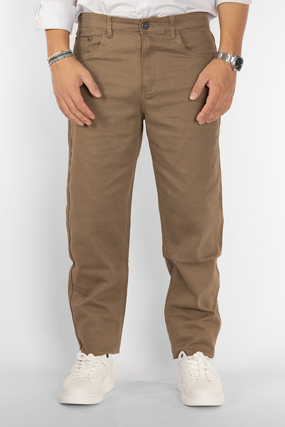 Pantalone 5 Tasche Regular | 2 per €40 | Tabacco