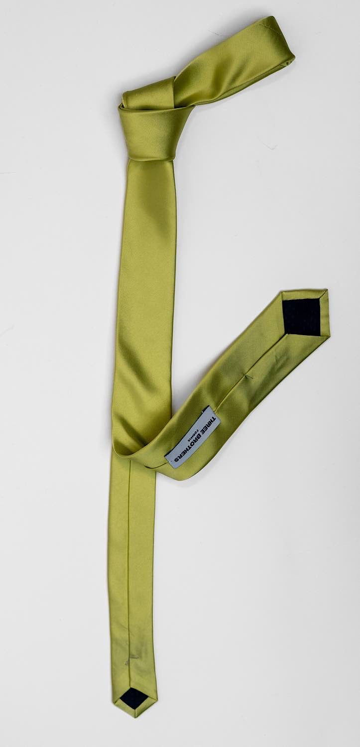 Noeud papillon de couleur unie | Citron vert