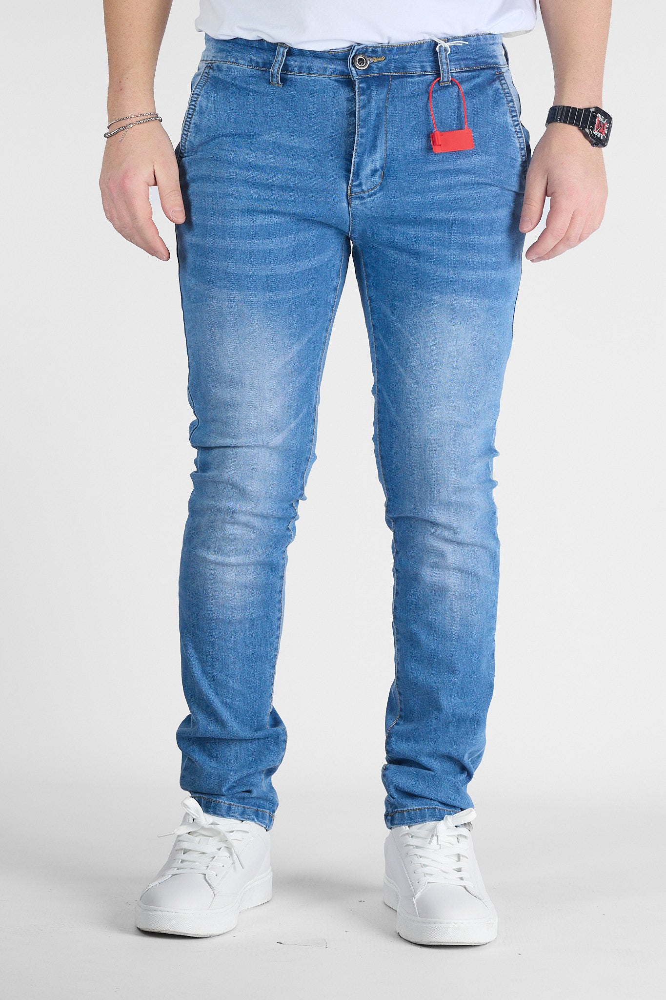 Jeans Basic Tasca America Elasticizzato | 2 per €50 | 0323