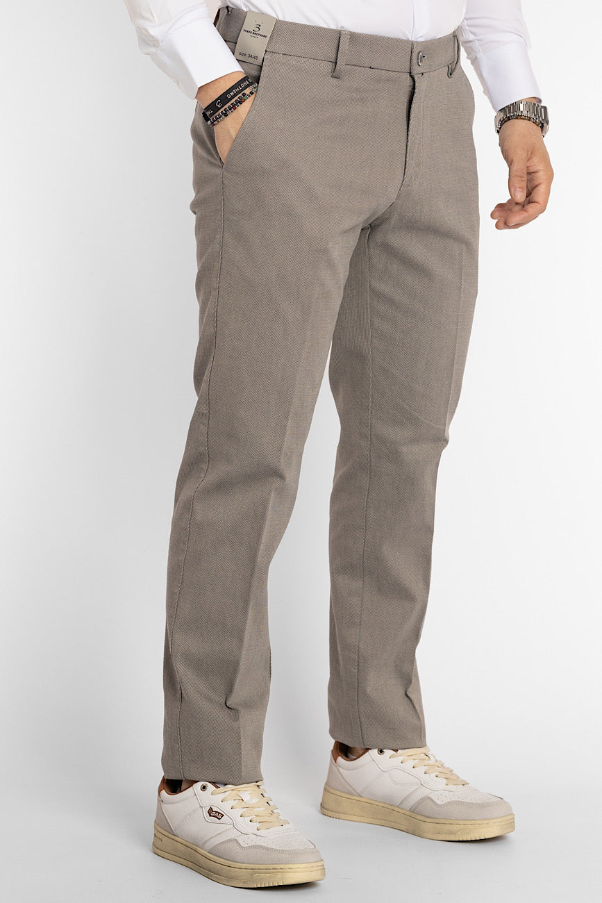 Pantalone Semi Classico | 2 per €50 | Grigio Chiaro