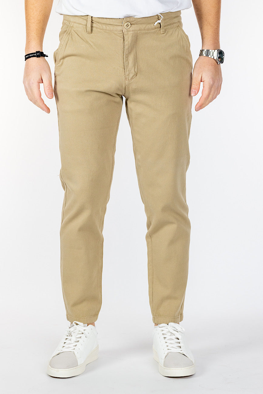 Pantalone Capri Armaturato | 2 per €40 | Beige