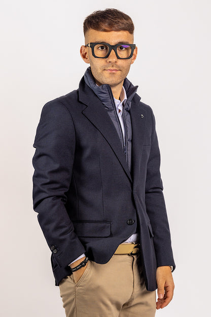 Chaqueta con Peto Desmontable | Azul