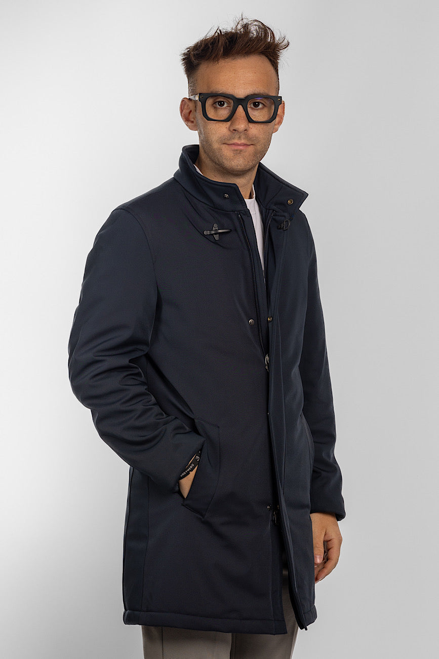 Baronet Trench Coat | Blue